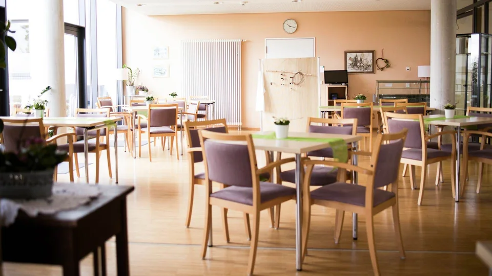 Gemeinschaftsraum im Seniorenzentrum Laupheim