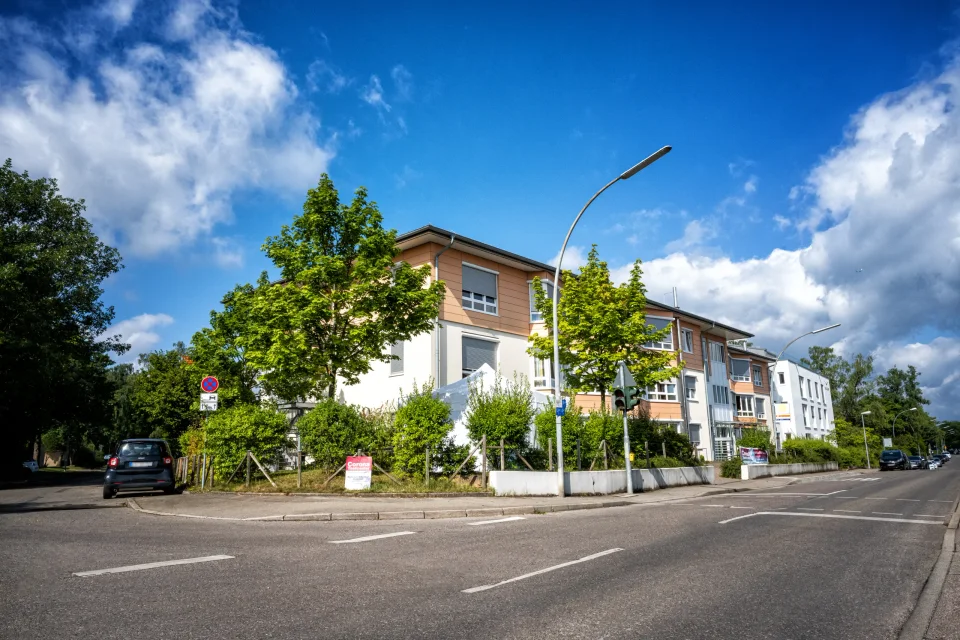 Straßenansicht von Haus Agape Stetten in Leinfelden-Echterdingen