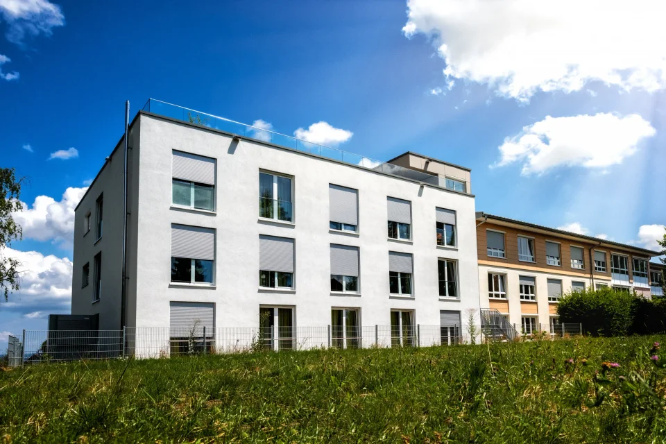 Außenansicht des Hauses Agape Stetten in Leinfelden-Echterdingen