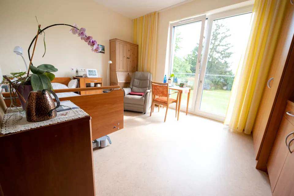 Pflegezimmer im Haus Agape Stetten in Leinfelden-Echterdingen