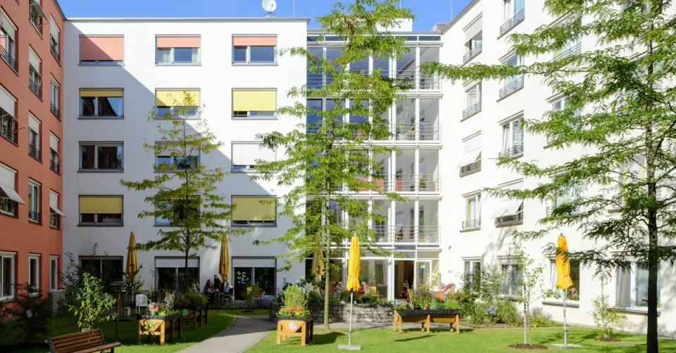 Außenansicht – Alfons-Hoffmann-Haus, München