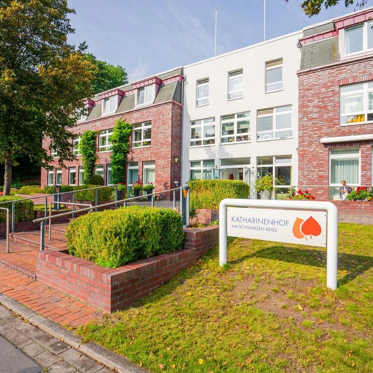 Eingang des Katharinenhofs am Schwarzen Berg in Stade