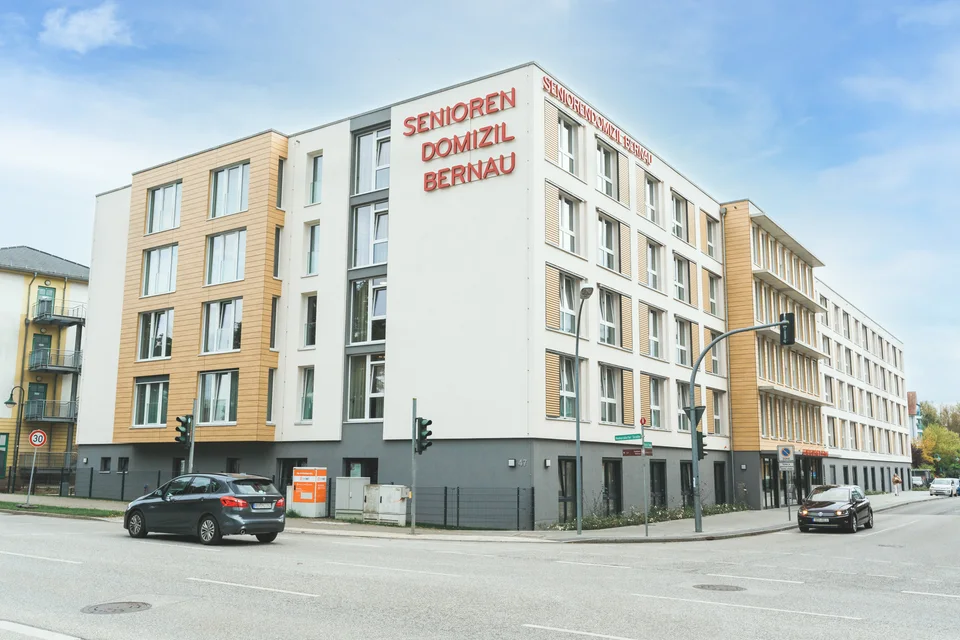 Gebäude des Seniorendomizils Bernau in Bernau bei Berlin