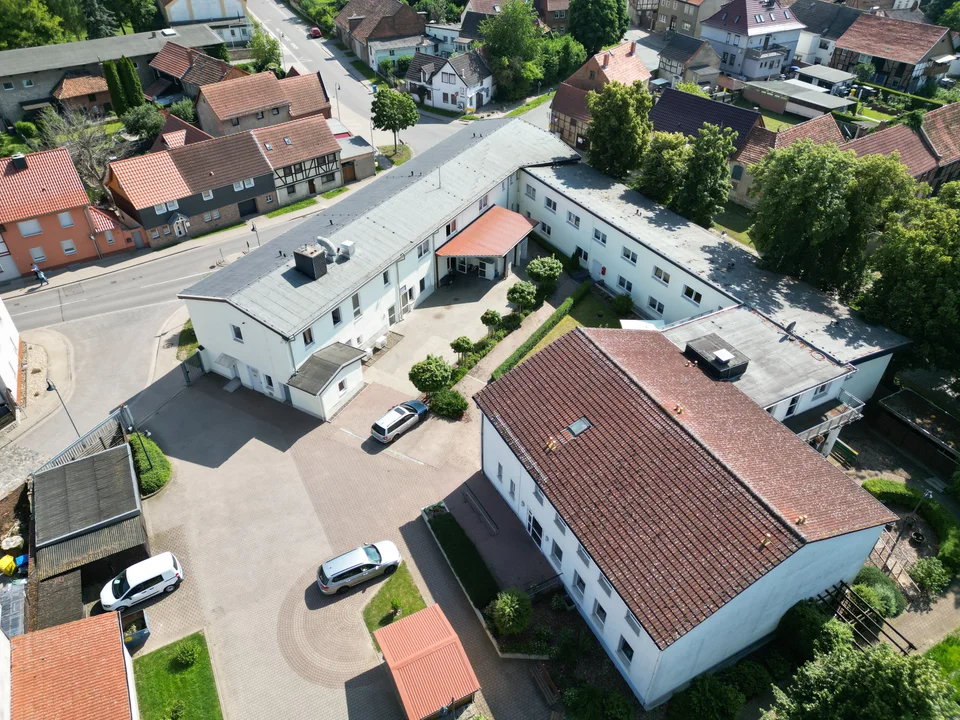 Luftaufnahme des Geländes: Senioren- und Pflegeheim Schlanstedt in Huy