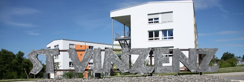 Außenansicht des Wohn- und Pflegezentrums St. Vinzenz in Filderstadt
