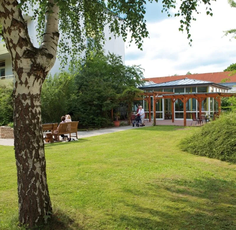 Gartenbereich der Pro Seniore Residenz Posthof in Göttingen