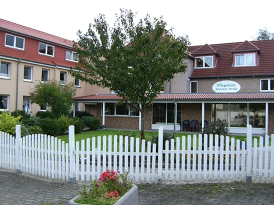 Außenansicht des Pflegeheims Amrumer Straße in Flensburg