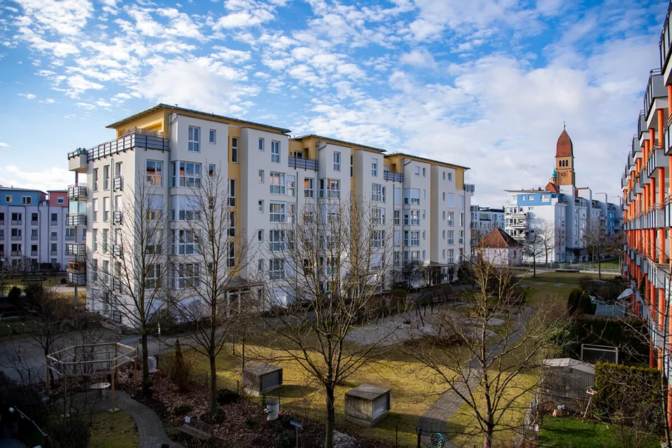 Außenansicht – Zentrum für Betreuung und Pflege Curanum Augsburg, Augsburg