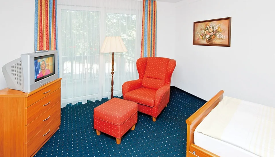 Pflegezimmer in der Pro Seniore Residenz Chemnitz
