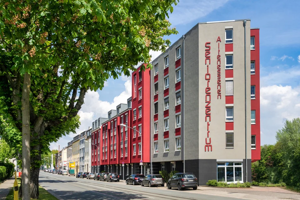 Außenansicht des Altenessener Seniorenzentrums
