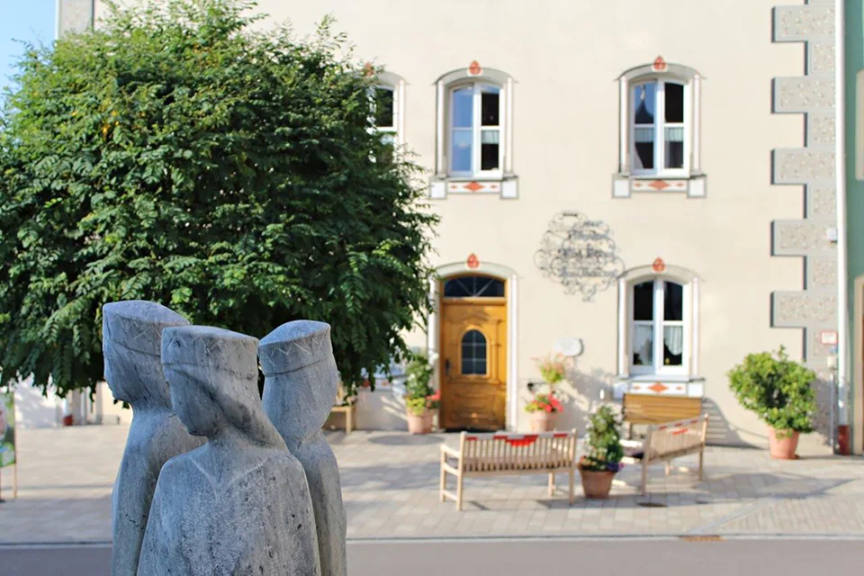 Eingangsbereich von Haus Mariacron in Velburg