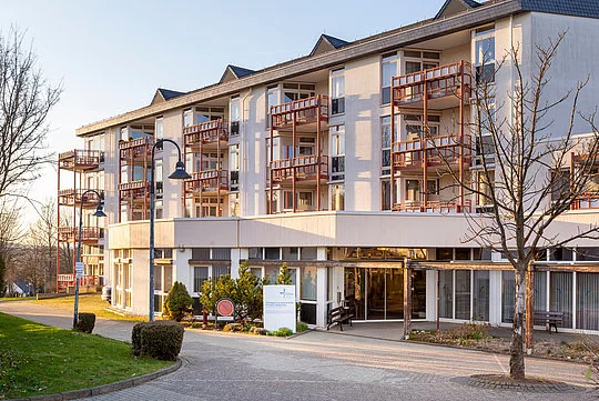 Außenansicht des Seniorenzentrums St. Klara in Hermeskeil