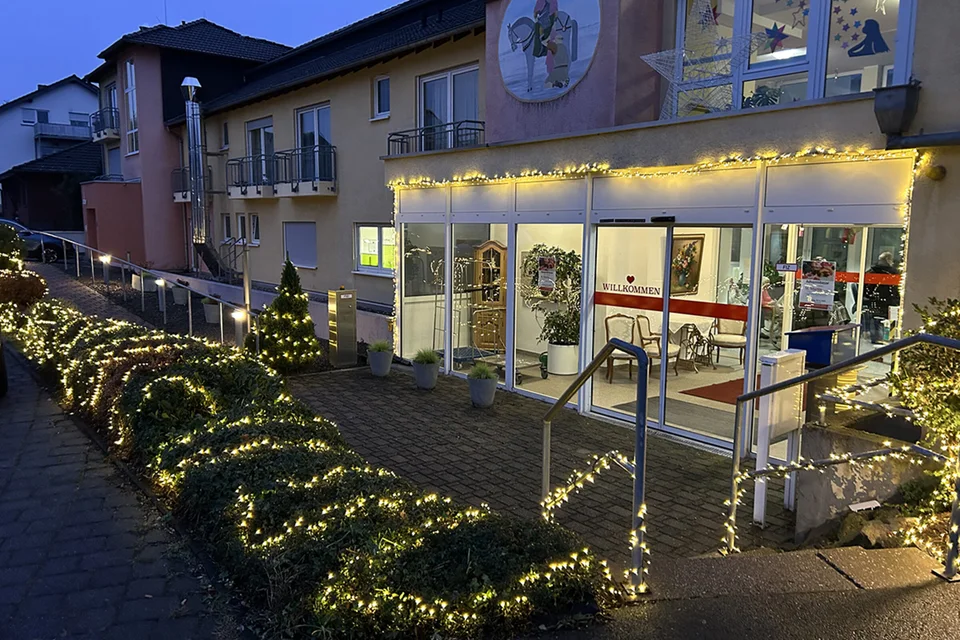 Eingangsbereich des Alten- und Pflegeheims St. Martin Ochtendung