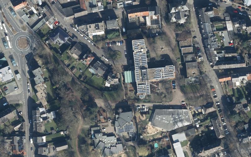 Luftbild der Umgebung von Städtisches Altenheim Rheindahlen