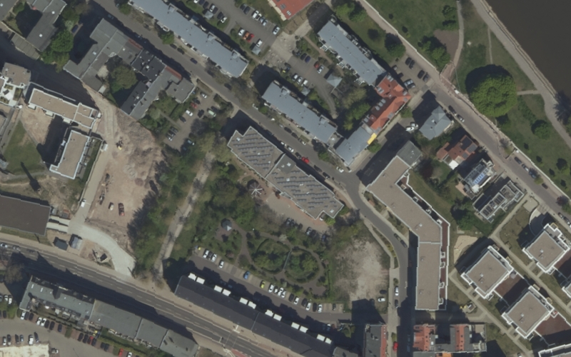 Luftbild der Umgebung von Pflegezentrum An der Elbe GmbH