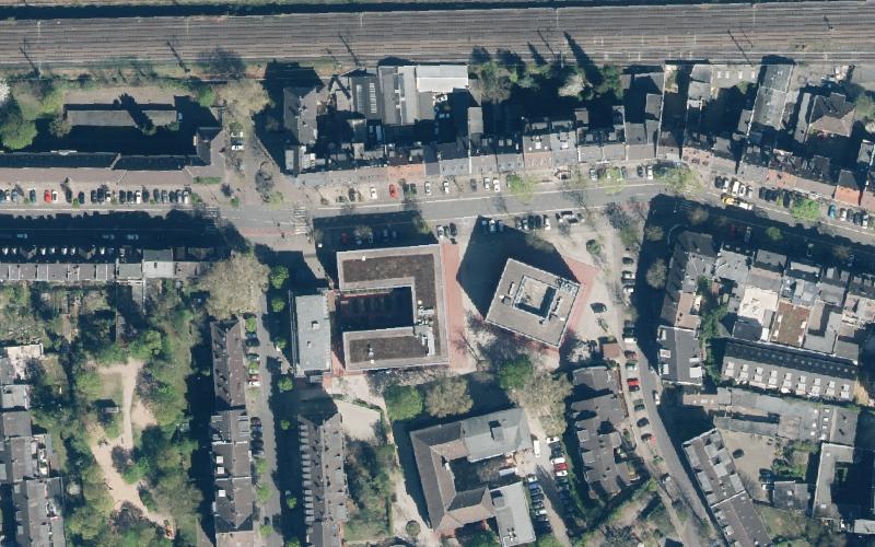 Luftbild der Umgebung von Wichern-Haus