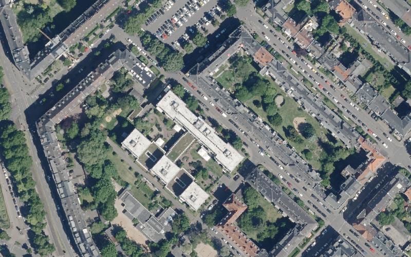 Luftbild der Umgebung von Städtisches Seniorenzentrum Dr. Ernst Schwering