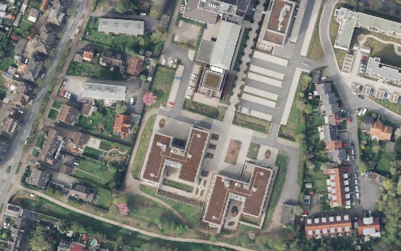 Luftbild der Umgebung von Widumer Höfe-Vollstationäre Pflege - Haus1