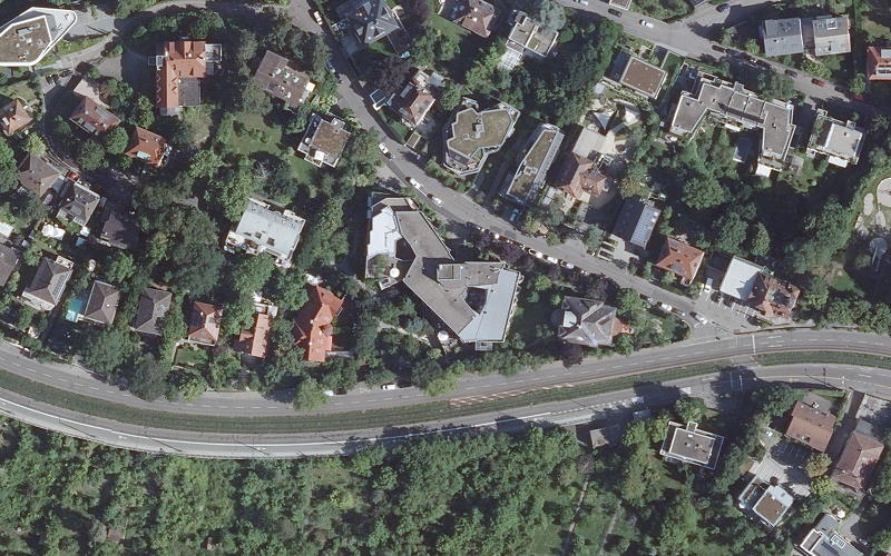 Luftbild der Umgebung von Haus Morgenstern
