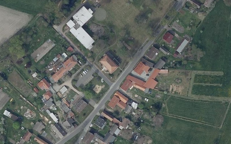 Luftbild der Umgebung von Pro Seniore Residenz Deulowitz