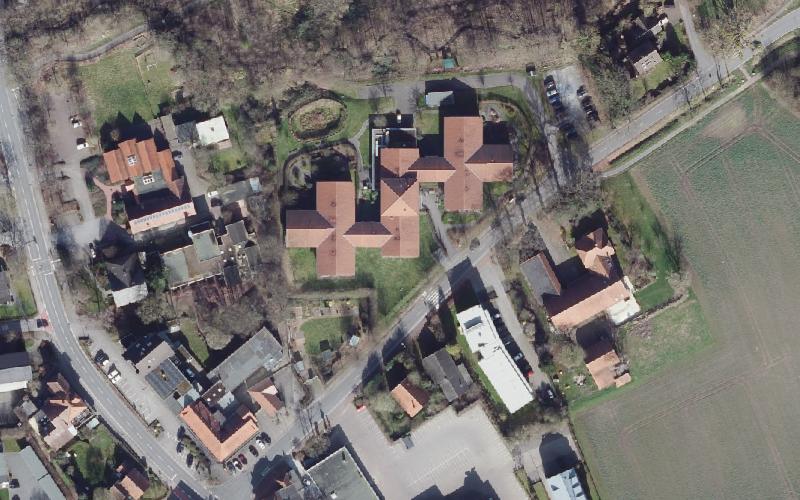 Luftbild der Umgebung von Stift Eidingsen