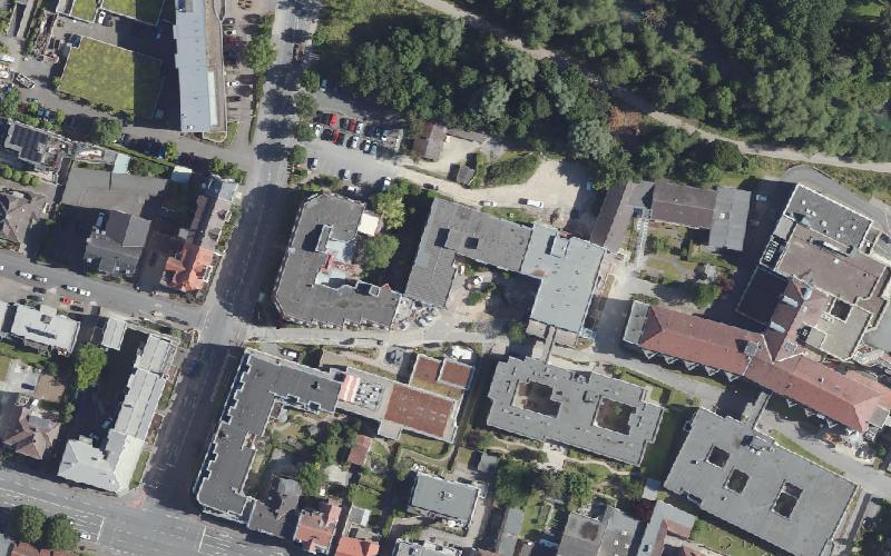 Luftbild der Umgebung von Ulrich Johannsen-Haus Stationär
