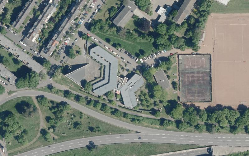 Luftbild der Umgebung von Städt. Seniorenzentrum Köln-Buchforst