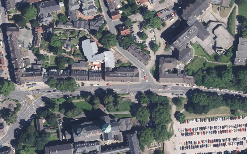 Luftbild der Umgebung von Stiftung St. Ludgeri