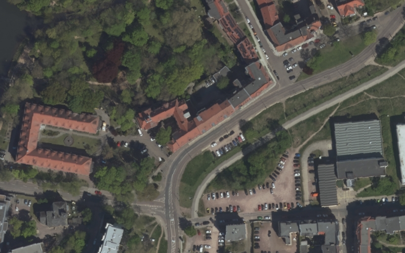 Luftbild der Umgebung von Stiftung Hospital St. Cyriaci et Antonii