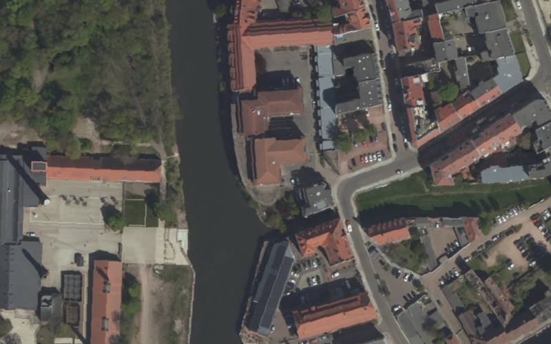 Luftbild der Umgebung von Haus Saaleblick Gmbh