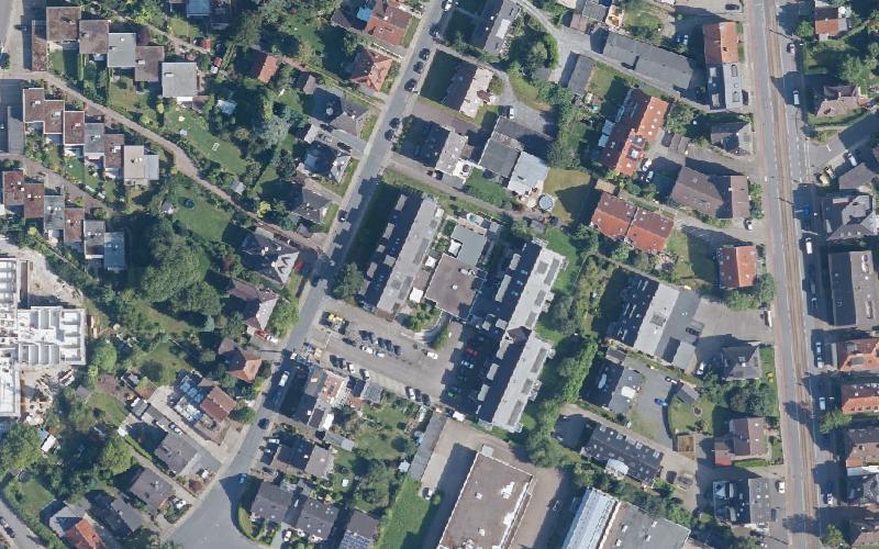 Luftbild der Umgebung von Village