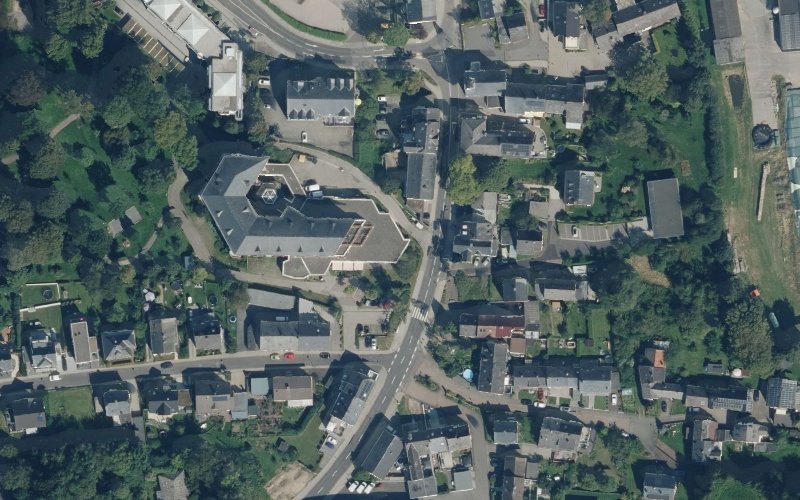 Luftbild der Umgebung von Marienhaus Seniorenzentrum St. Klara Hermeskeil