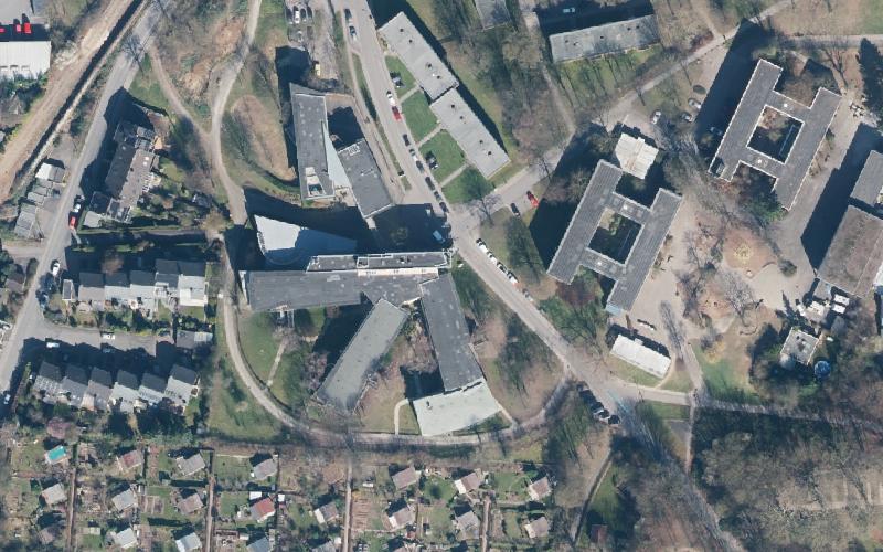 Luftbild der Umgebung von Wohn- und Begegnungszentrum Zehnthof - vollstationäre Pflege