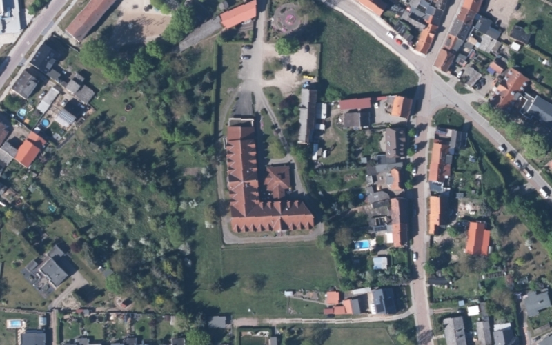 Luftbild der Umgebung von Pro Seniore Elbresidenz Arneburg