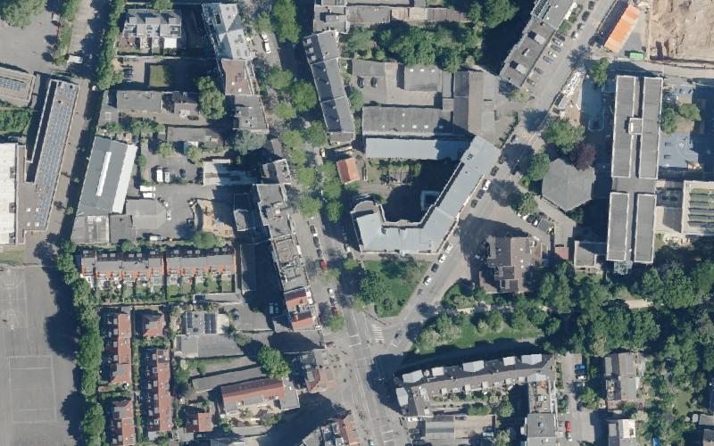 Luftbild der Umgebung von Zentrum für Betreuung und Pflege Phönix Köln-Nippes