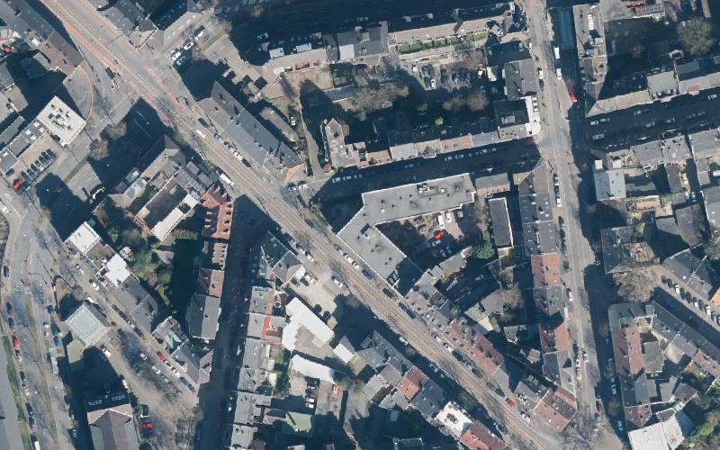 Luftbild der Umgebung von Stella Vitalis Seniorenzentrum Bochum GmbH