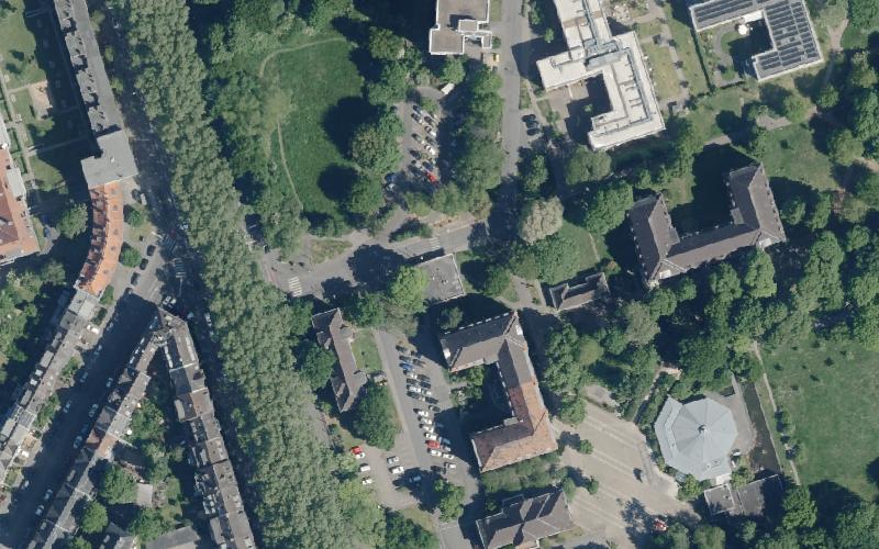 Luftbild der Umgebung von Städtisches Seniorenzentrum Riehl Haus 1
