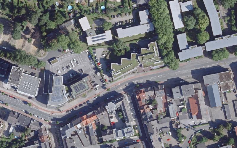 Luftbild der Umgebung von Wohn- und Pflegezentrum Auguste Victoria