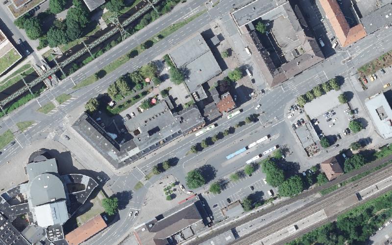 Luftbild der Umgebung von Städt. Altenzentrum Wuppertaler Hof