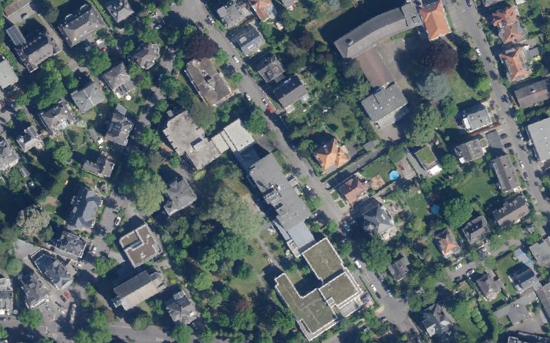 Luftbild der Umgebung von St. Vinzenzhaus Alten- und Pflegeheim